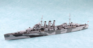 Aoshima 1/700 British Heavy Cruiser HMS Norfolk w/ Camo Decals 05670