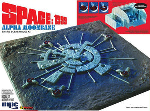 MPC Space 1999 Alpha Moonbase Entire Scene Model Kit MPC803