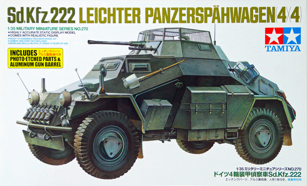 Tamiya 1/35 German Armored Car SdKfz 222 35270