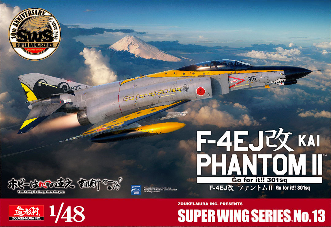 Zoukei-Mura 1/48 Japanese F-4EJ Kai Phantom II Go For It!! 301Sq