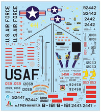 Load image into Gallery viewer, Italeri 1/72 US B-58 Hustler 1142'