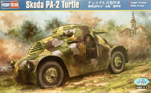 Load image into Gallery viewer, HobbyBoss 1/35 Czech Skoda PA-2 Turtle Armored Car 83888