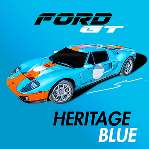 Splash Paints SP-136 Ford GT Heritage "Gulf" Blue 30ml/1oz.