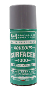 Mr. Hobby B611 Spray Aqueous Surfacer 1000 Grey 100ml