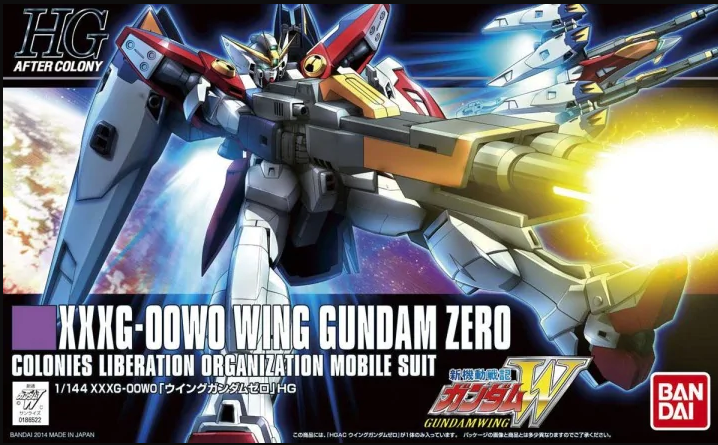 Bandai 1/144 HG #174 XXXG-00W0 Wing Gundam Zero 5058891 SALE