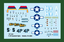 Load image into Gallery viewer, HobbyBoss 1/48 US P-47D Thunderbolt Fighter 85804