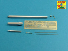 Load image into Gallery viewer, Aber 1/35 German 128mm, 75mm and MG Barrels For MAUS  35 L-225'