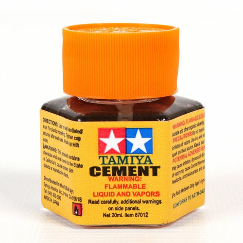 Tamiya 87012 Plastic Cement for Styrene/Acrylic 20 ml