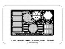 Load image into Gallery viewer, Aber 1/48 German Sd.Kfz. 171 Panther, Ausf.G Late Model Grills 48 A29'