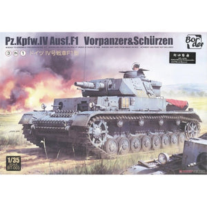 Border 1/35 German PzKpfw IV Ausf. F1 3-in-1 Kit BT-003