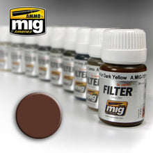 Load image into Gallery viewer, Ammo by Mig AMIG1500 Filter, Brown For White