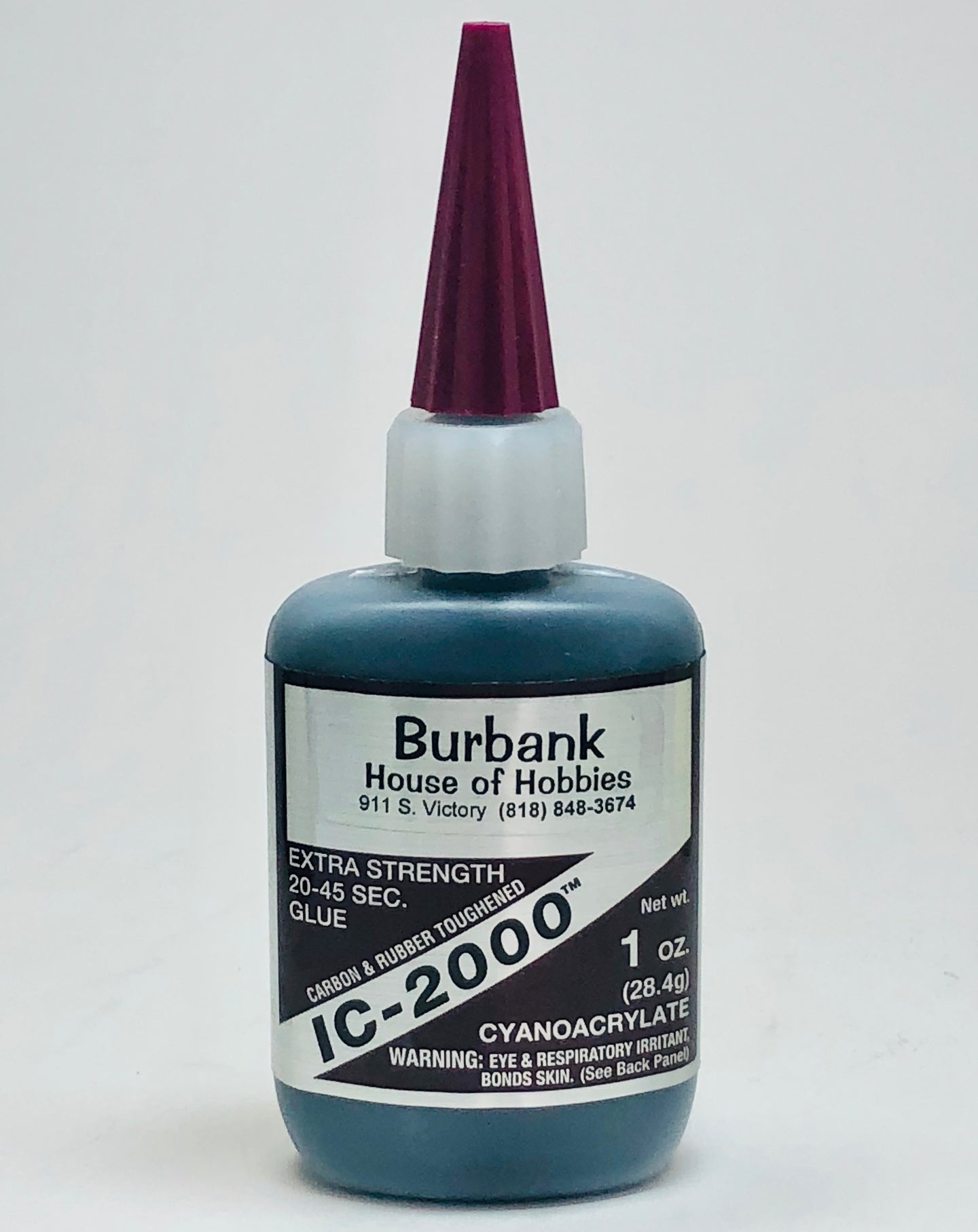 BSI 118 IC-2000 Rubberized Glue 1oz