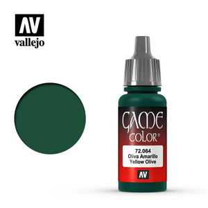 Vallejo Game Color 72.064 Yellow Olive 17ml Disc