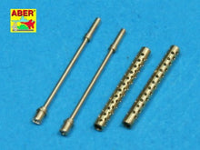 Load image into Gallery viewer, Aber 1/35 US 0.30 Cal M1919 Barrels (2) w/ One Piece Muzzle 35 L-82'