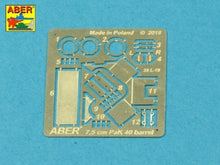 Load image into Gallery viewer, Aber 1/35 German 75 mm Barrel for PaK 40 Early model 35 L-19n'