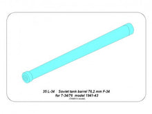 Load image into Gallery viewer, Aber 1/35 Russian 76,2mm F-34 Barrel for T-34/76 35 L-34'