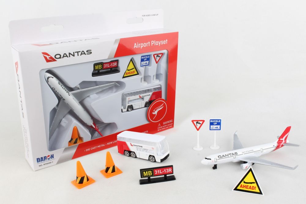 Daron Airport  Small-Playset Qantas RT8556-1