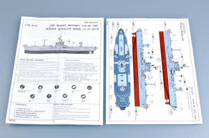 Trumpeter 1/700 USS Mount Whitney LCC-20 1997 PLASTIC MODEL KIT 05719