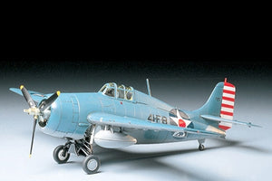 Tamiya 1/48 US Grumman F4F-4 Wildcat Plastic Kit 61034