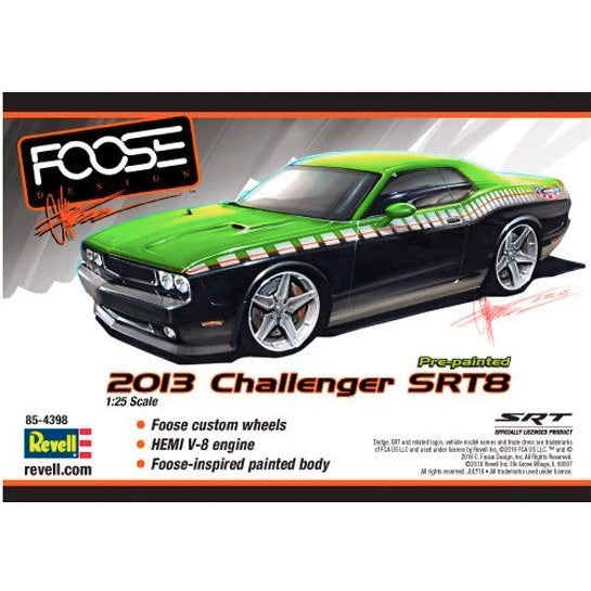 Revell 1/25 Foose Dodge Challenger 2013 854398