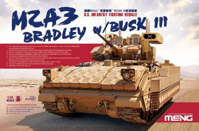 Meng 1/35 US M2A3 Bradley with BUSK III SS-004