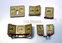 Load image into Gallery viewer, DefModel 1/35 US M1A2 TUSK Basic PE Set w/ Masks (Tamiya) DE35006