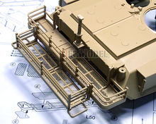 Load image into Gallery viewer, DefModel 1/35 US M1A2 TUSK Basic PE Set w/ Masks (Tamiya) DE35006