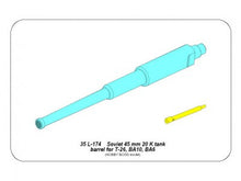 Load image into Gallery viewer, Aber 1/35 Russian 45 mm 20 K Tank Barrel For T-26 35 L-174'