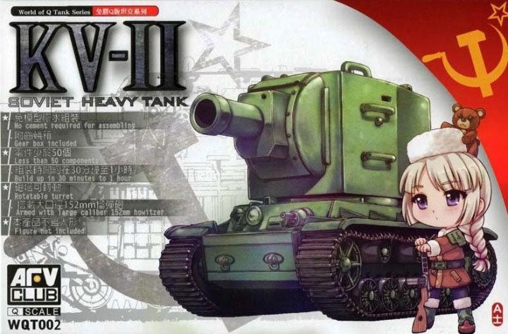 AFV Club Q-Series Russian KV-II Heavy Tank WQT002