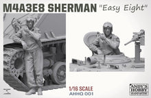 Load image into Gallery viewer, Andy's Hobby HQ 1/16 US M4A3E8 Sherman w/ Figure AHHQ-001