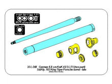 Load image into Gallery viewer, Aber 1/35 German 8,8cm Kw.K 43/3 L/71 Barrel Porsche Late (Two Part) 35 L-248