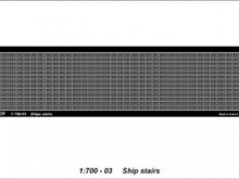 Load image into Gallery viewer, Aber 1/700 Ships Stairs 1:700 03