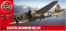 Load image into Gallery viewer, Airfix 1/72 British Bristol Blenheim MK.IVF A04017'