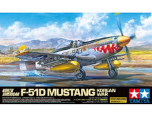Load image into Gallery viewer, Tamiya 1/32 US P-51D Mustang Korean War 60328