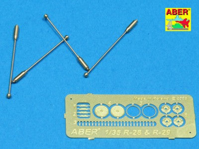 Aber 1/35 German Width Indicator for Sd.Kfz.231, 232 (4 pcs.) R-29'