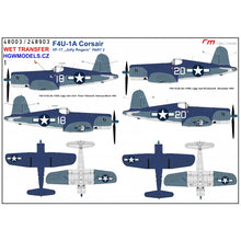 Load image into Gallery viewer, HGW 1/48 US F4U-1A Corsair VF-17 Jolly Rogers Part 2 248903