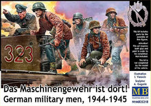 Load image into Gallery viewer, MasterBox 1/35 German Military Men "Das Machinen Gewehr ist Dort!" MB35218