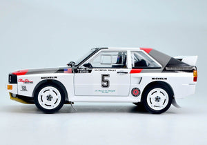Platz NuNu 1/24 Audi Sport Quattro S1 (E2) 1986 US Olympus Rally 24023