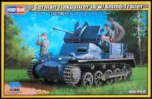 Load image into Gallery viewer, HobbyBoss 1/35 German Flakpanzer IA with Ammo Trailer SPAAG 80147'