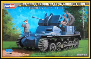 HobbyBoss 1/35 German Flakpanzer IA with Ammo Trailer SPAAG 80147