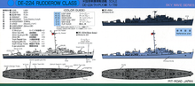 Load image into Gallery viewer, PitRoad 1/700 US Destroyer Escort Rudderow Class 2 in 1 W18