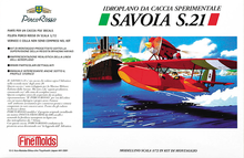 Load image into Gallery viewer, FineMolds 1/72 Porco Rosso Savoia S.21 Experimental Seaplane Early FJ1