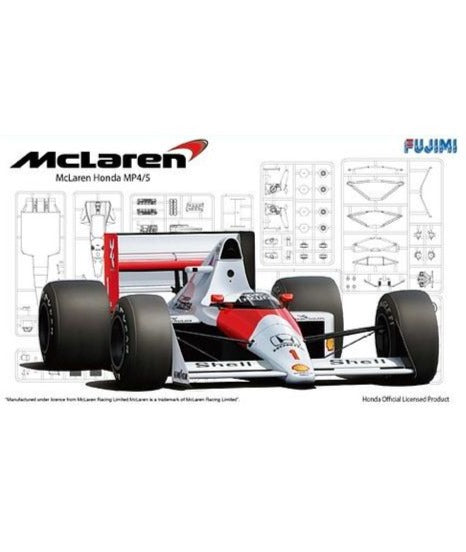 自動車 Fujimi 1/20 McLaren Honda MP4/5 1989 Fujimi 1/20 McLaren Honda MP4/5 - 1989 091938 – Burbank's House of