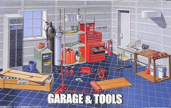Fujimi 1/24 Garage and Tools 116358