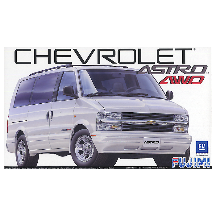 Fujimi 1/24 Chevrolet Astro Van AWD 123943 – Burbank's House of