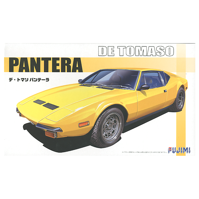 Fujimi 1/24 DeTomaso Pantera 1970 125572 – Burbank's House of Hobbies