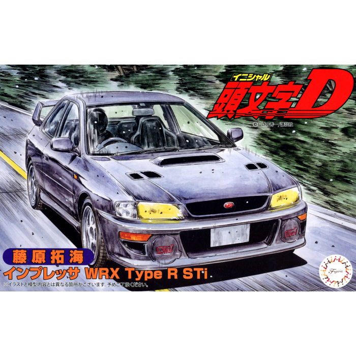 Fujimi 1/24 Initial D Subaru WRX Type R STi Takumi Fujiwara 183664