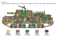 Load image into Gallery viewer, Italeri 1/35 Italian Semovente M42 da 75/18 Self-Propelled Gun 6569