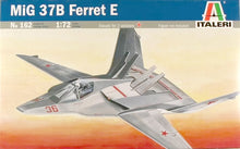 Load image into Gallery viewer, Italeri 1/72 Russian Mig-37B Ferret E 162