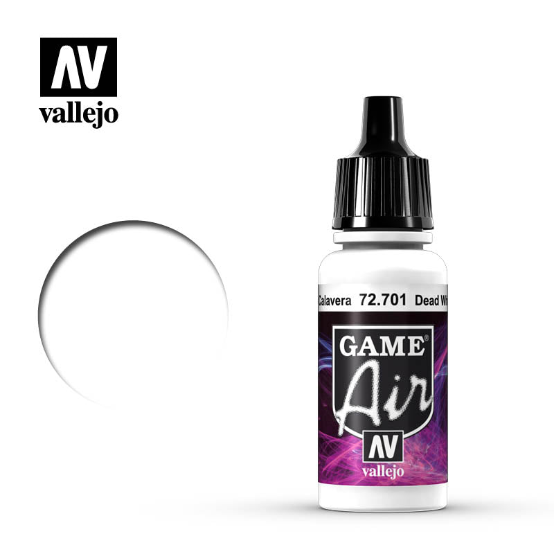 Vallejo Game Air 72.701 Dead White 17ml